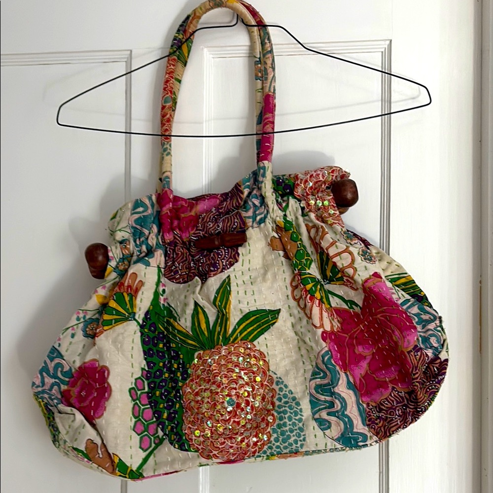 Floral Multicolor Women's Bag